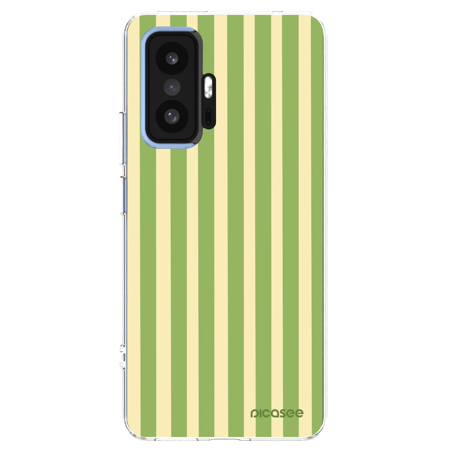 Picasee διαφανής θήκη σιλικόνης Xiaomi 11T - Lines Matcha