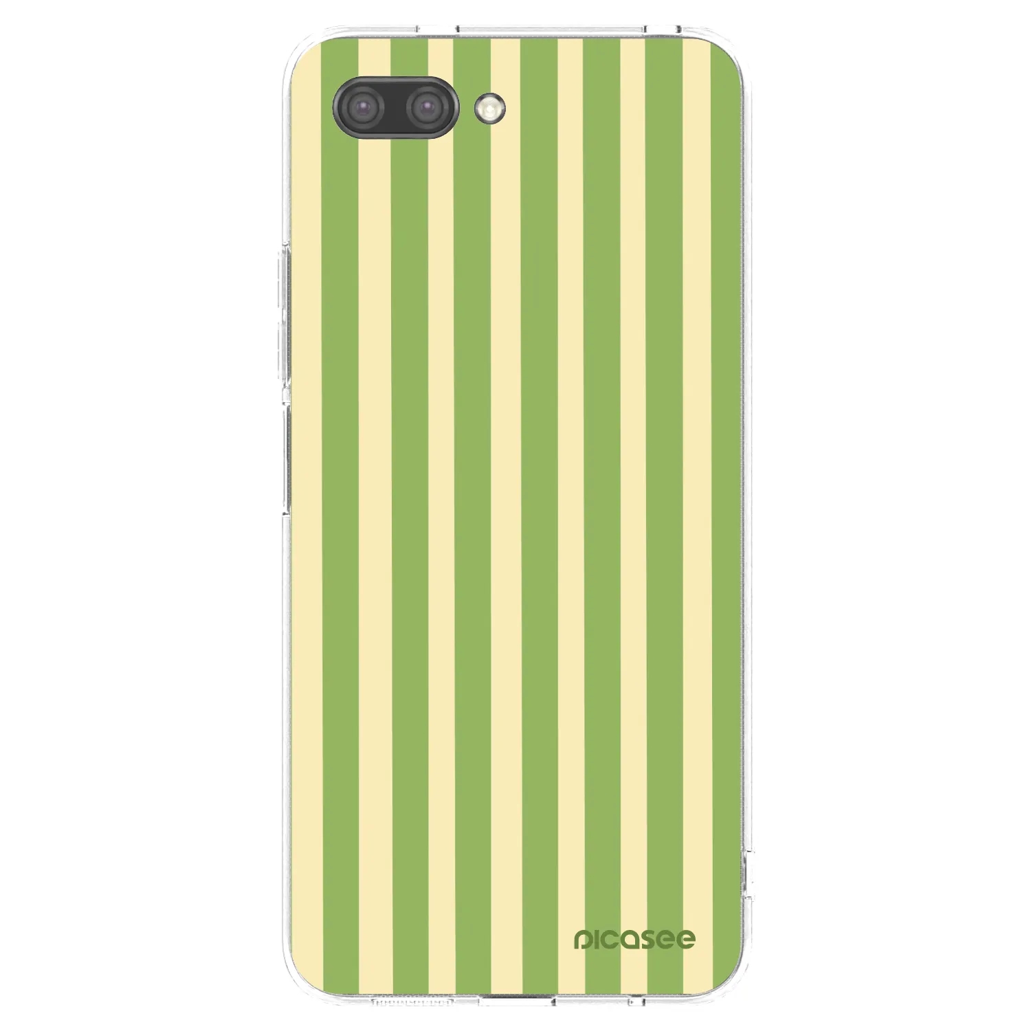 Picasee διαφανής θήκη σιλικόνης Honor 10 - Lines Matcha
