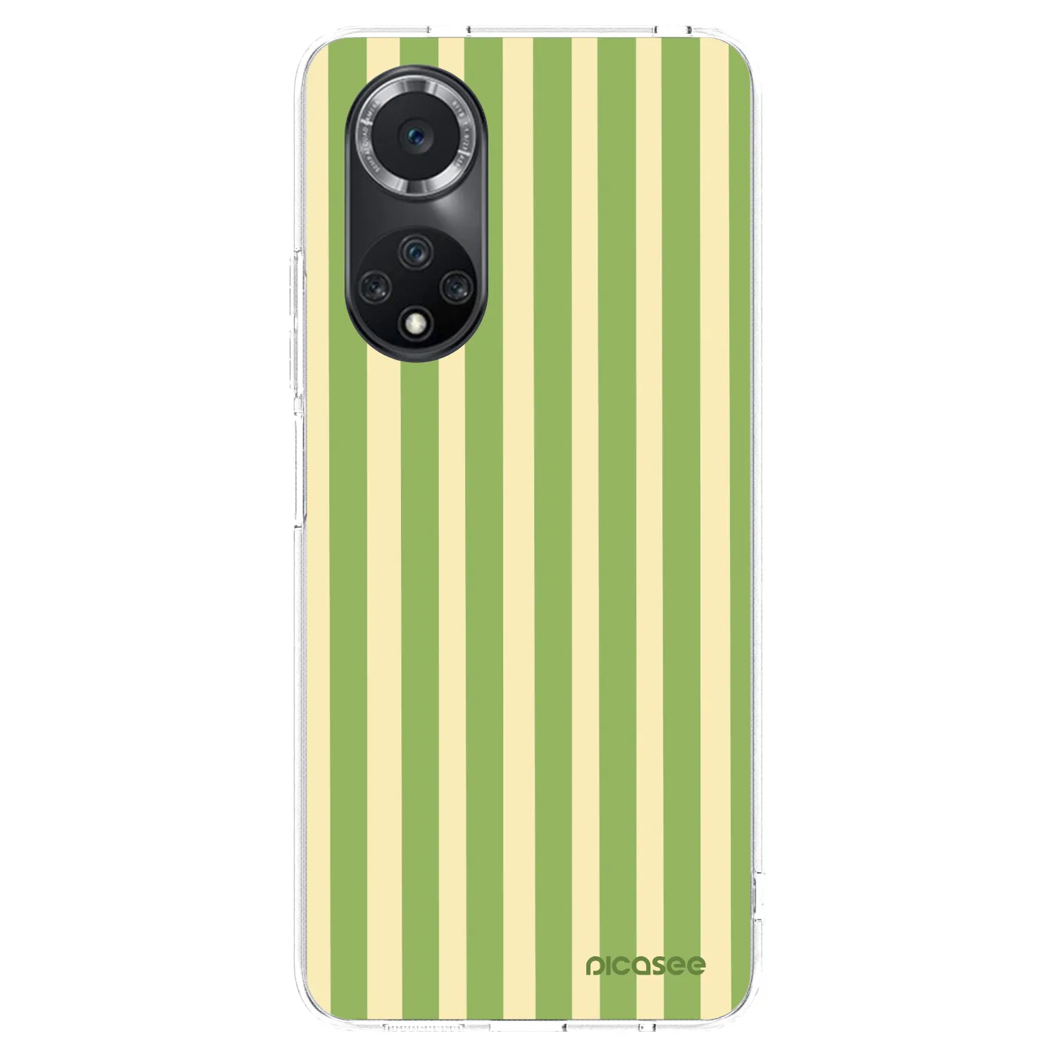 Picasee διαφανής θήκη σιλικόνης Huawei Nova 9 SE - Lines Matcha