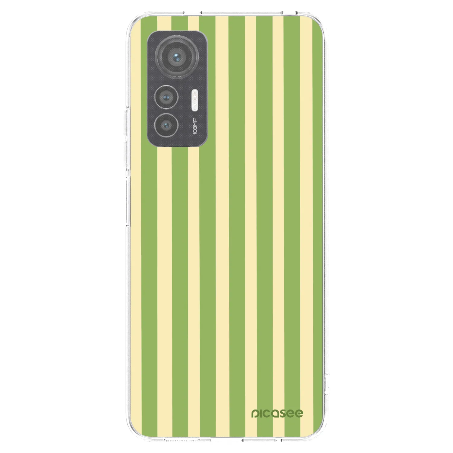 Picasee διαφανής θήκη σιλικόνης Xiaomi 12 Lite - Lines Matcha