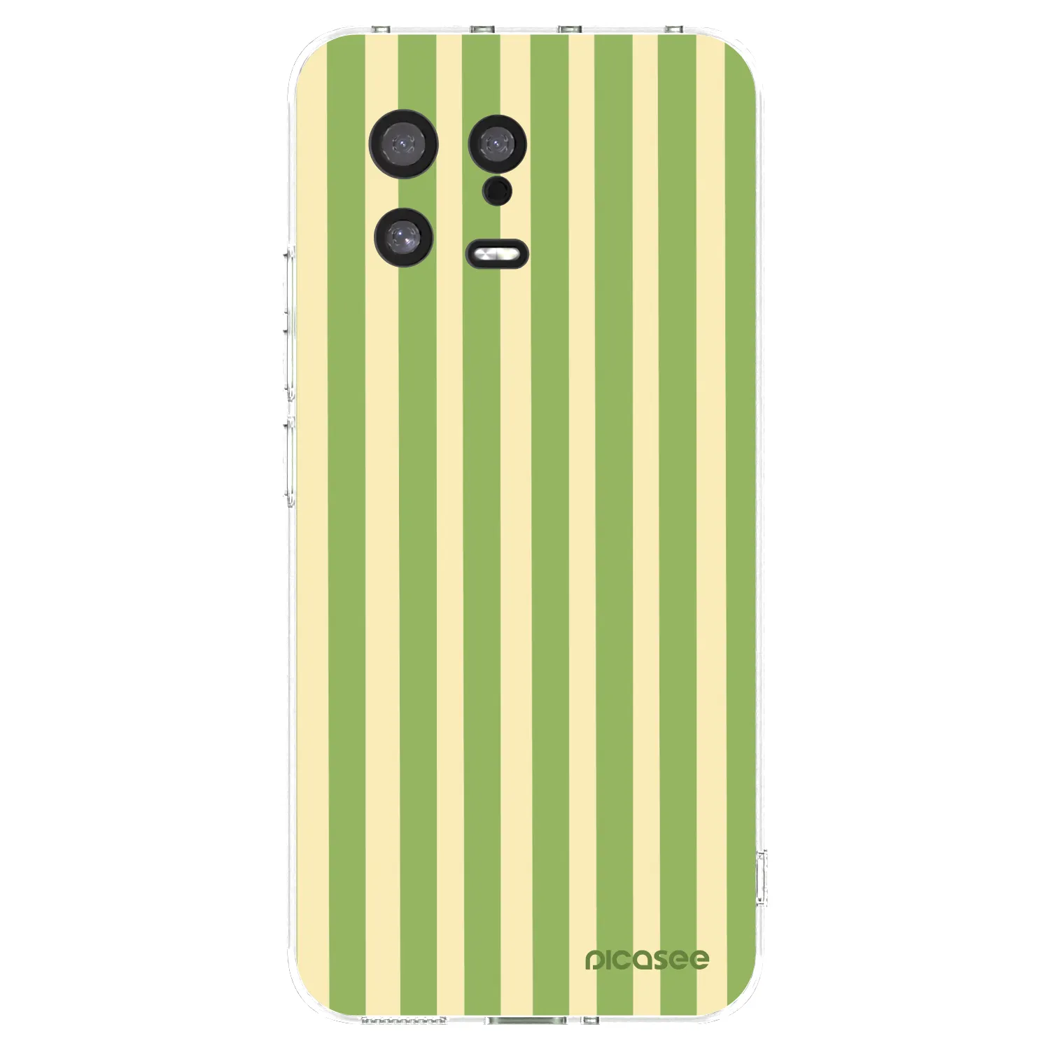 Picasee διαφανής θήκη σιλικόνης Xiaomi 13 - Lines Matcha