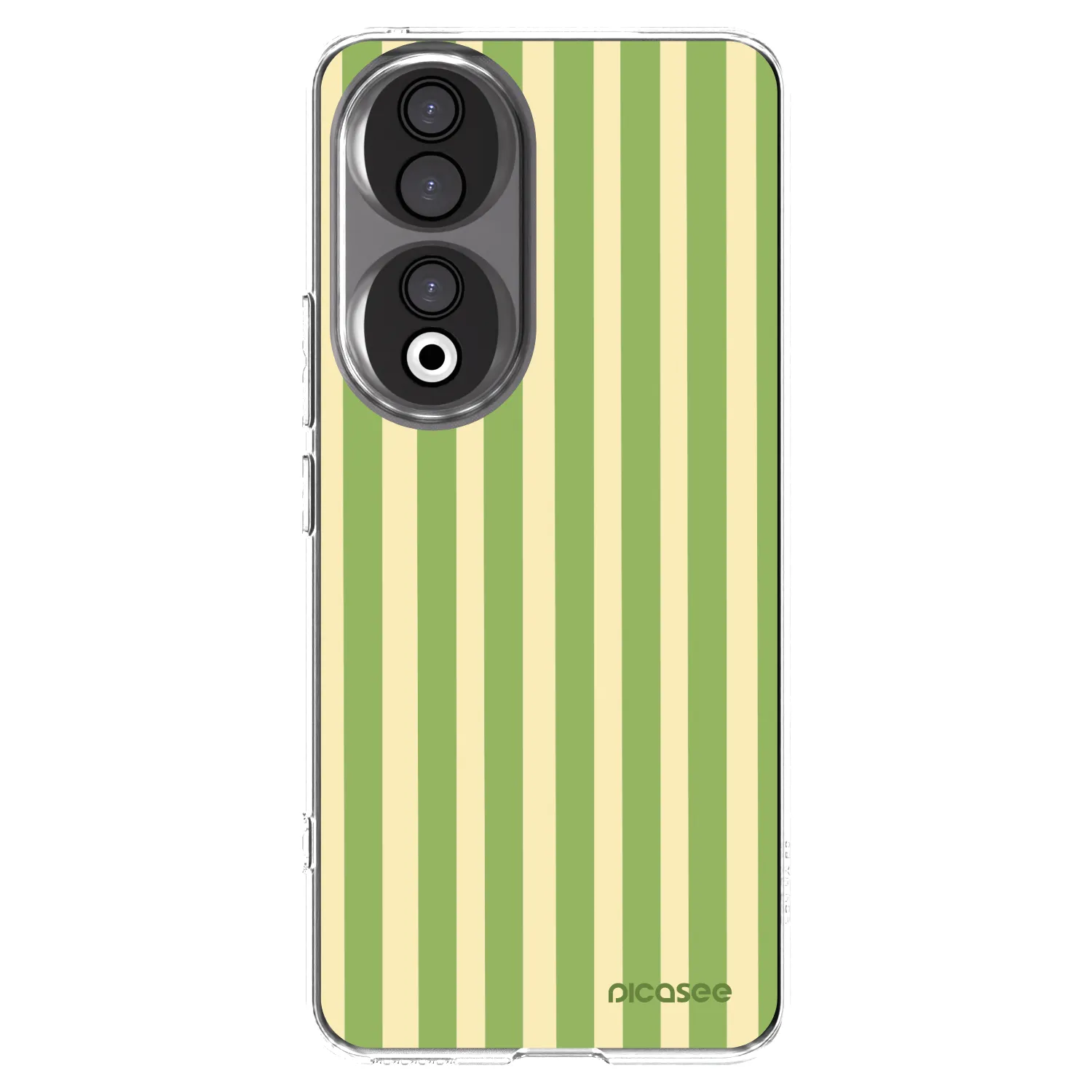 Picasee διαφανής θήκη σιλικόνης Honor 90 5G - Lines Matcha