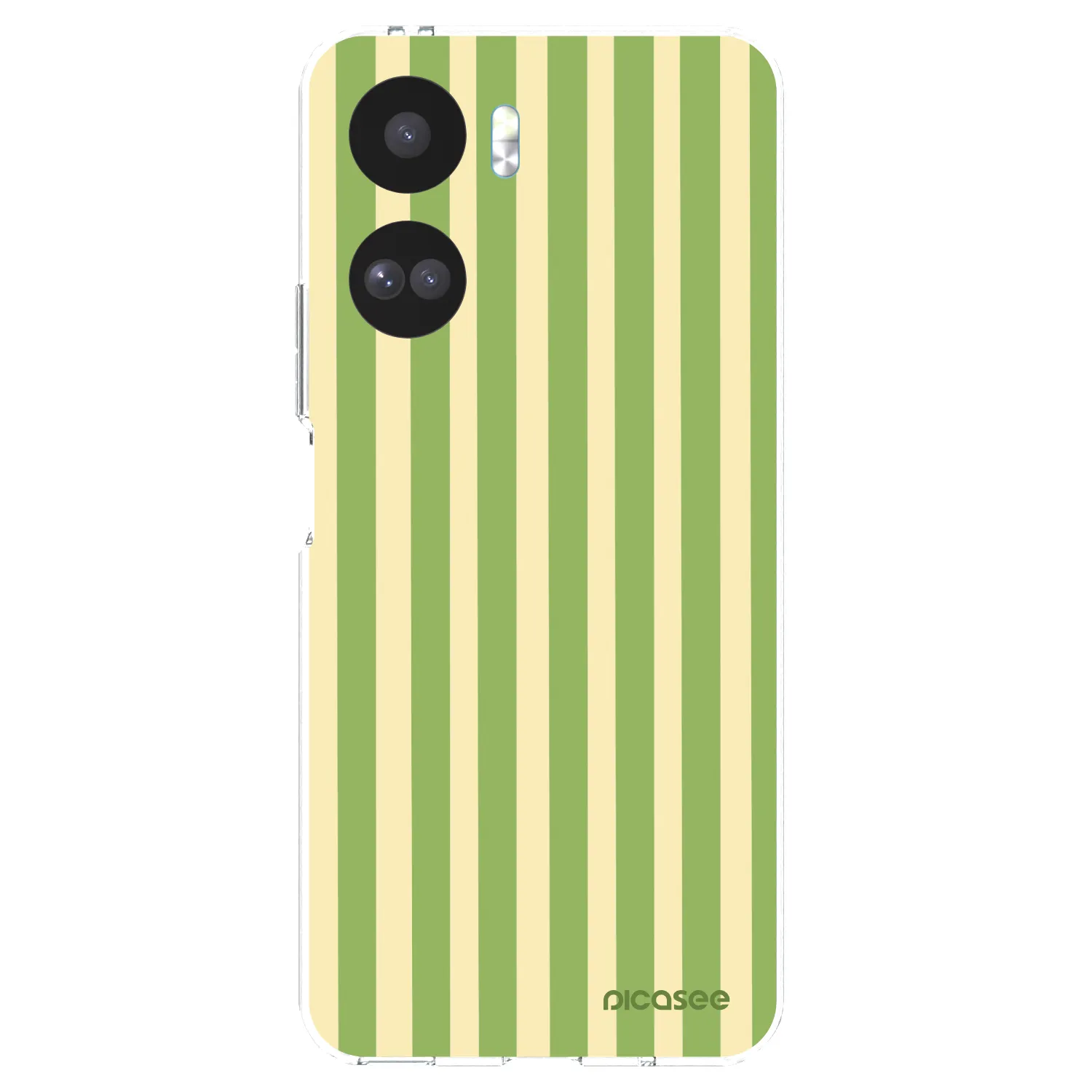 Picasee διαφανής θήκη σιλικόνης Honor 90 Lite 5G - Lines Matcha