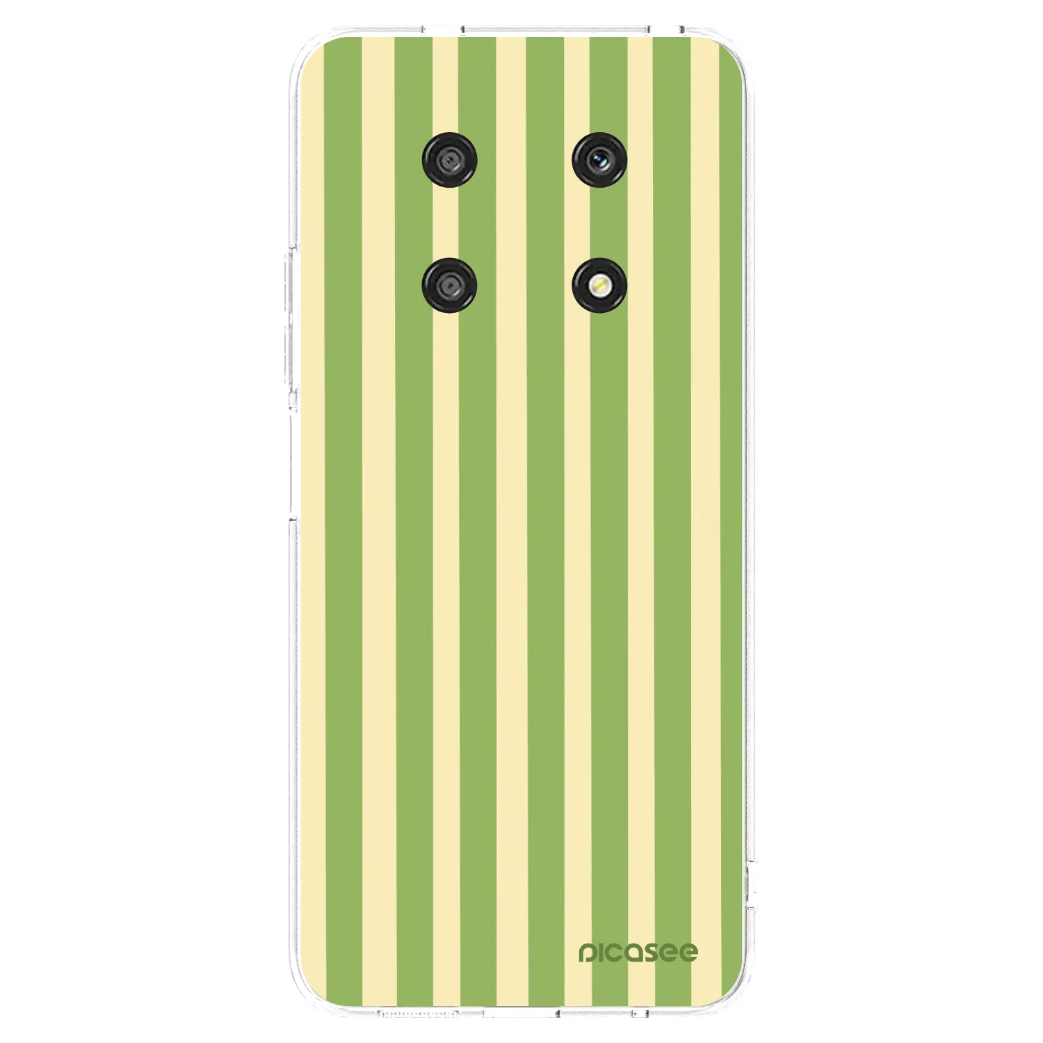 Picasee διαφανής θήκη σιλικόνης Honor Magic4 Lite 5G - Lines Matcha