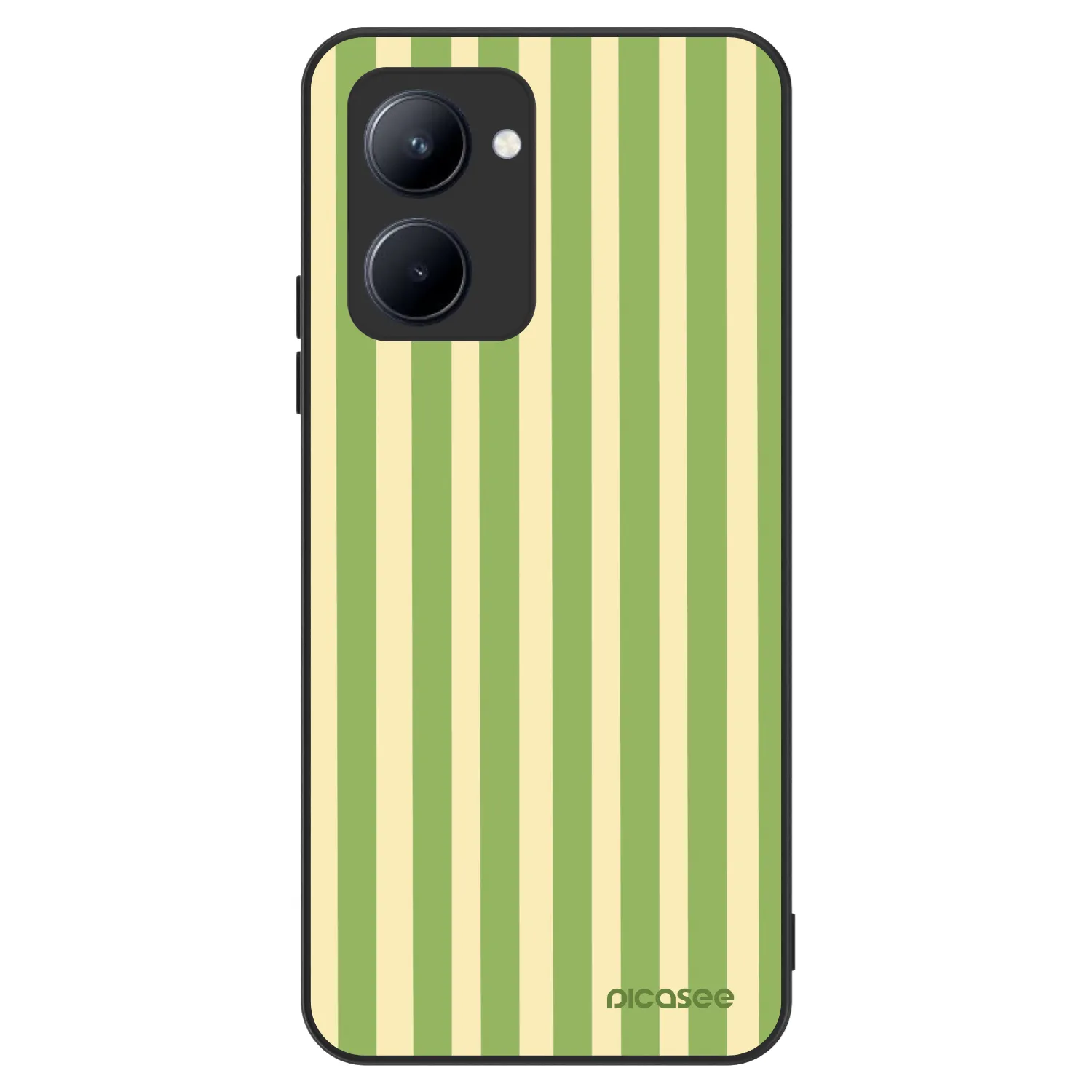 Picasee ULTIMATE CASE για Realme C33 (2023) - Lines Matcha
