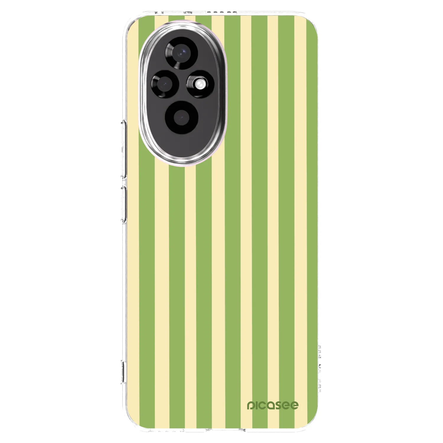 Picasee διαφανής θήκη σιλικόνης Honor 200 5G - Lines Matcha