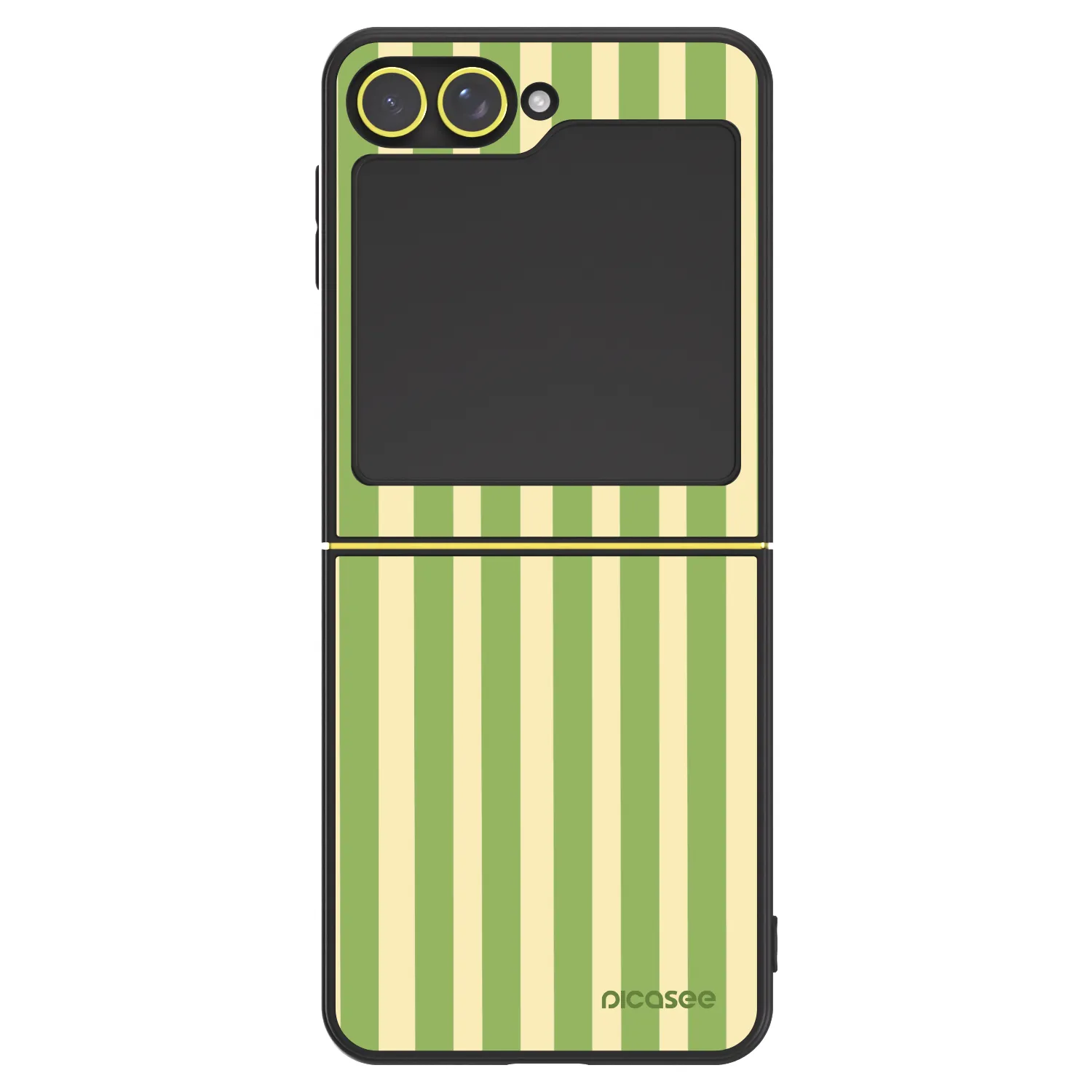 Picasee ULTIMATE CASE για Samsung Galaxy Z Flip6 5G - Lines Matcha