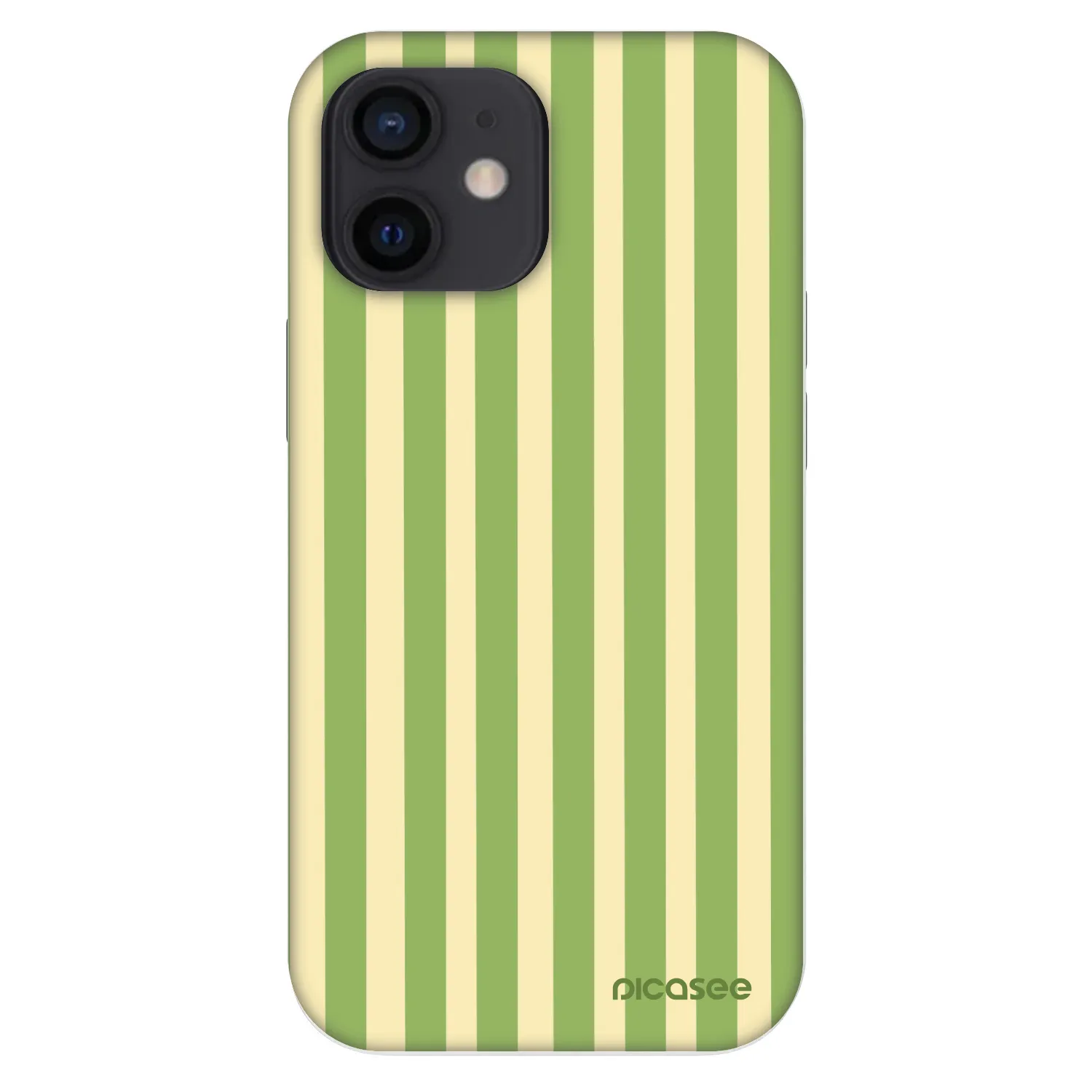 Picasee Fashion Case για Apple iPhone 12 mini - Lines Matcha