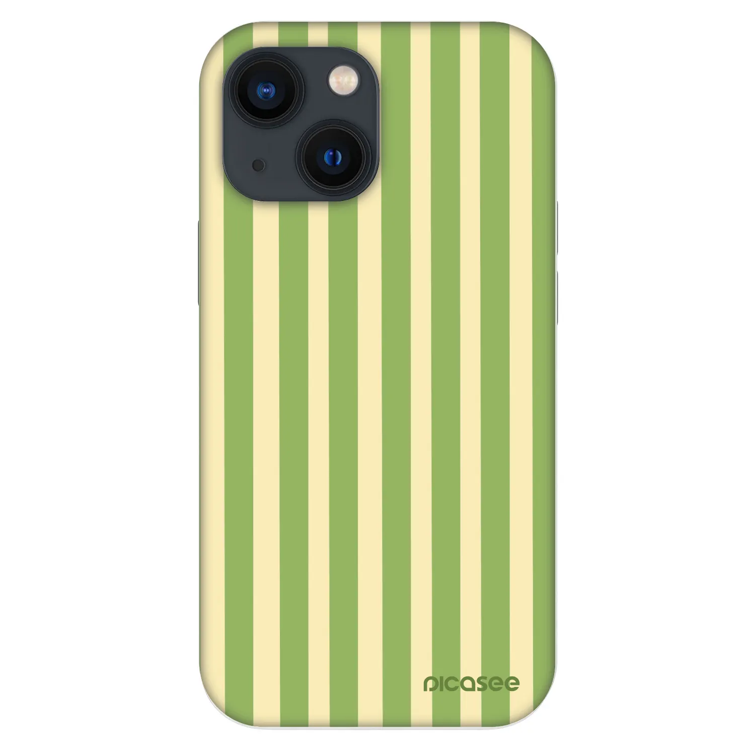 Picasee Fashion Case για Apple iPhone 13 mini - Lines Matcha