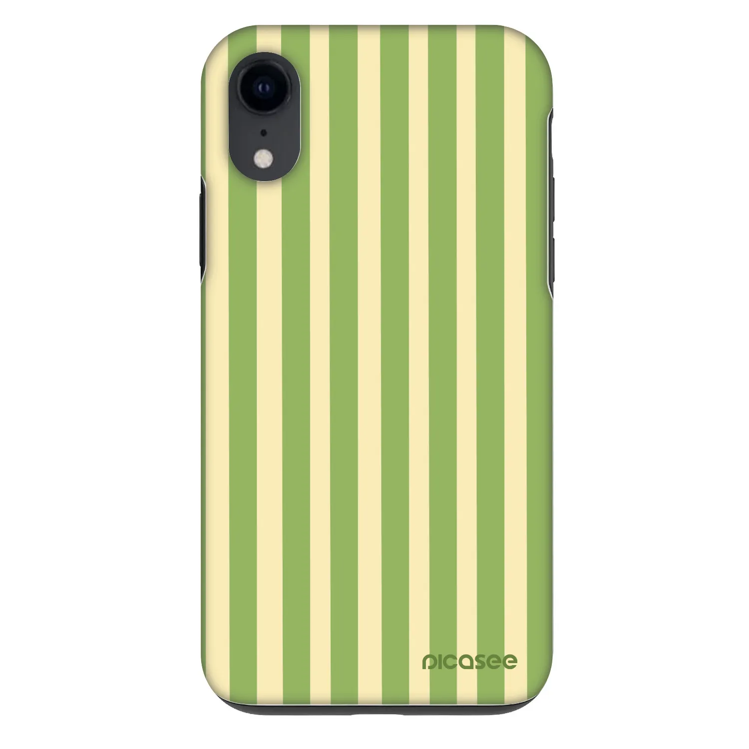 Picasee Fashion Case για Apple iPhone XR - Lines Matcha