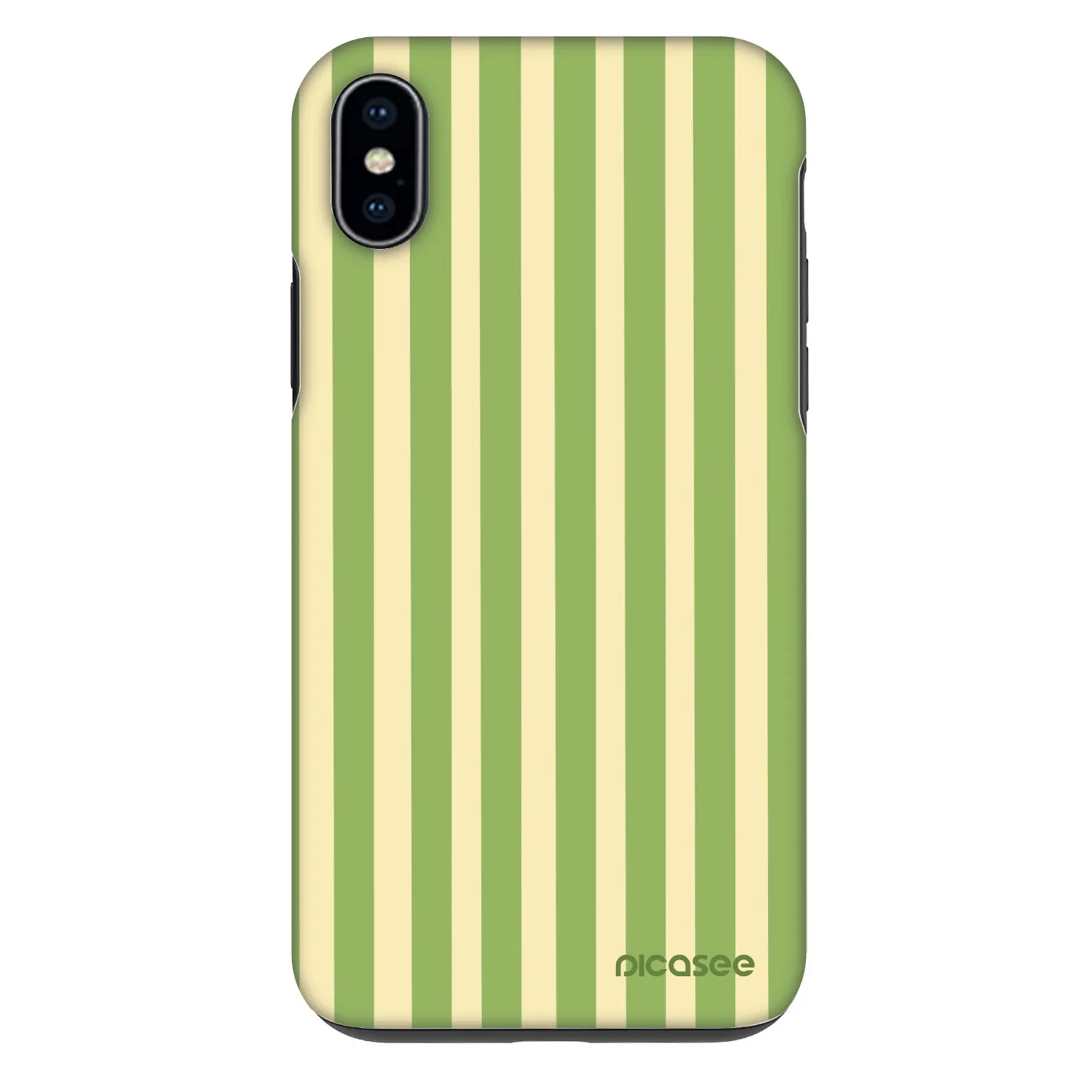 Picasee Fashion Case για Apple iPhone XS Max - Lines Matcha