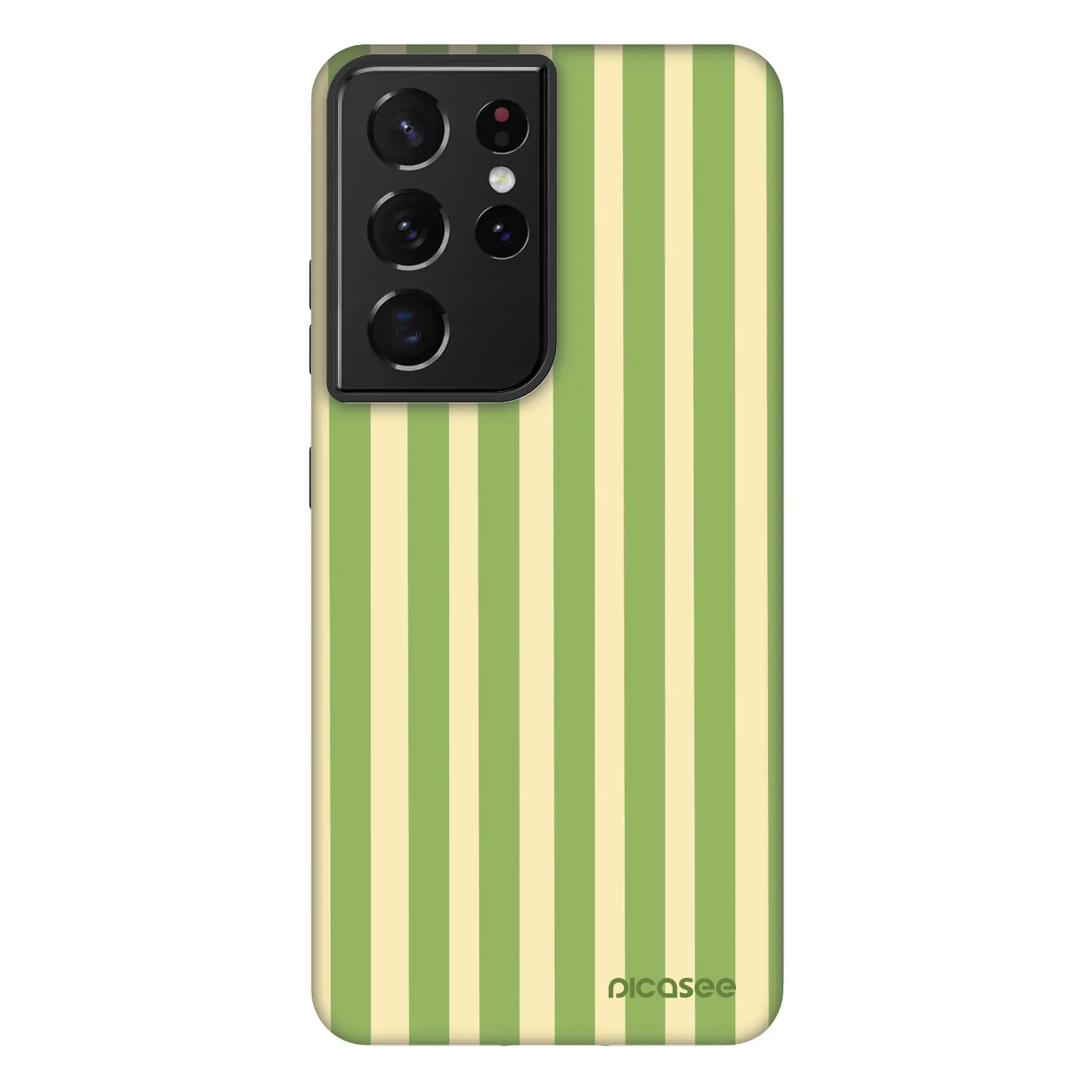 Picasee Fashion Case για Samsung Galaxy S21 Ultra 5G G998B - Lines Matcha