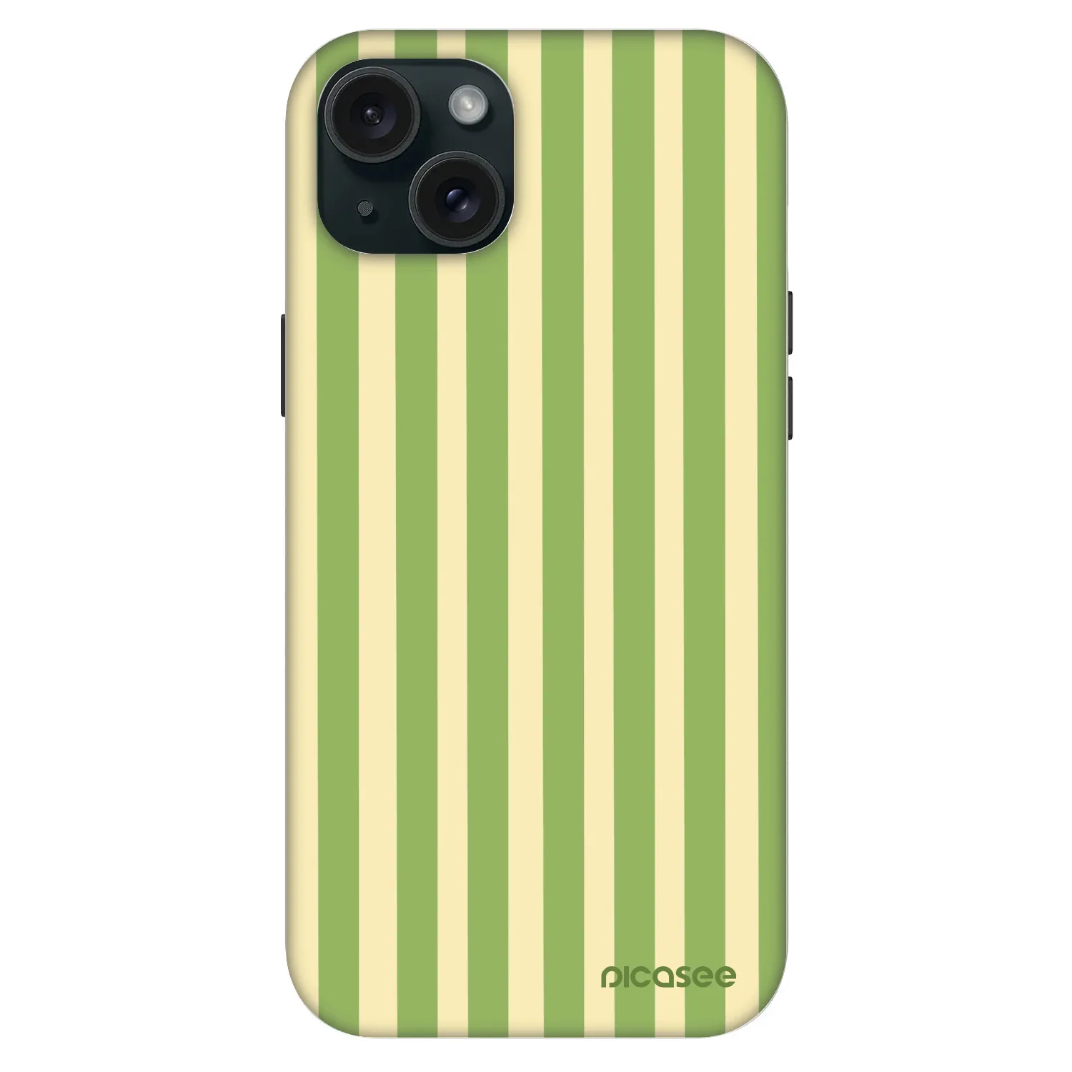 Picasee Fashion Case MagSafe για Apple iPhone 15 Plus - Lines Matcha