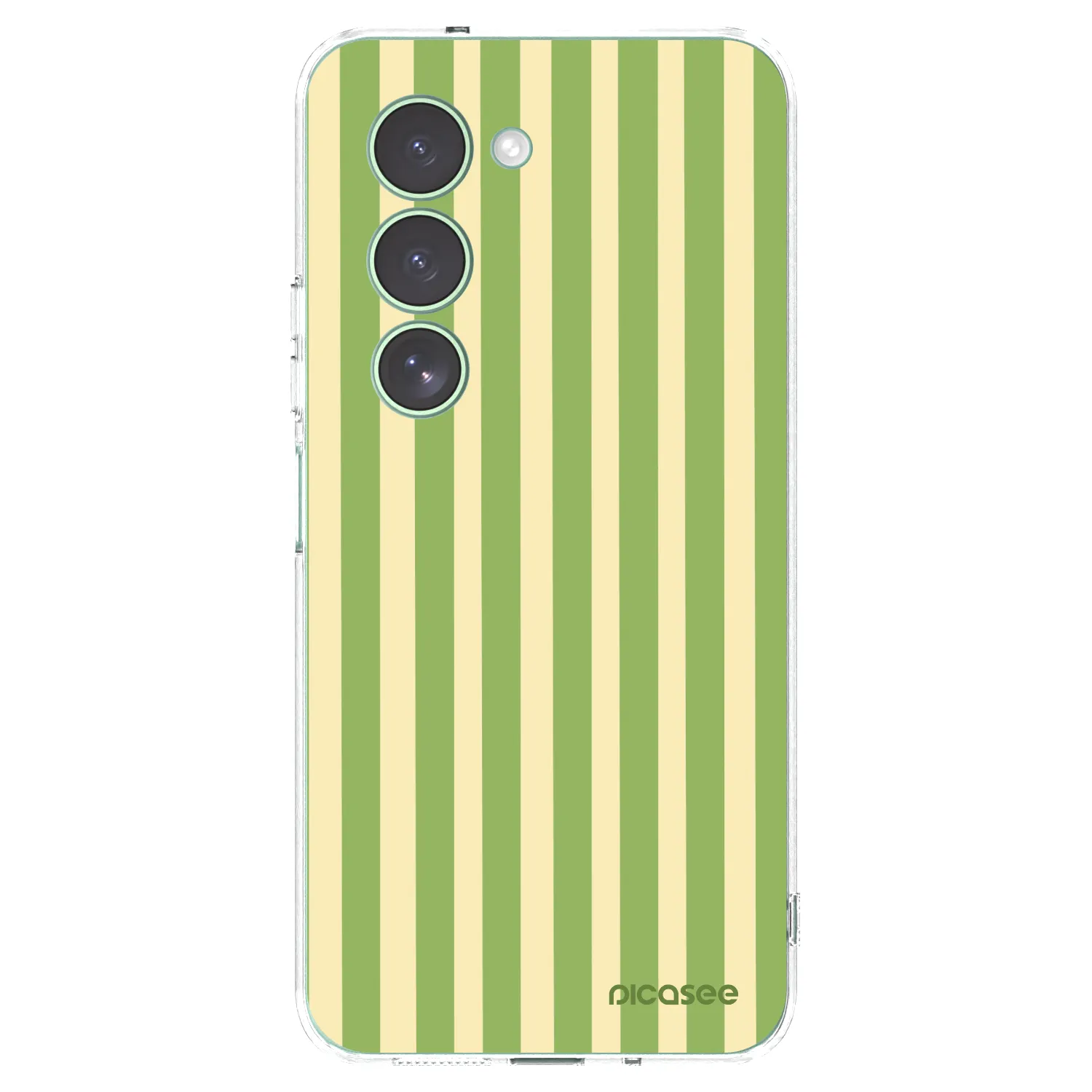 Picasee διαφανής θήκη σιλικόνης Xiaomi Redmi 15 5G - Lines Matcha