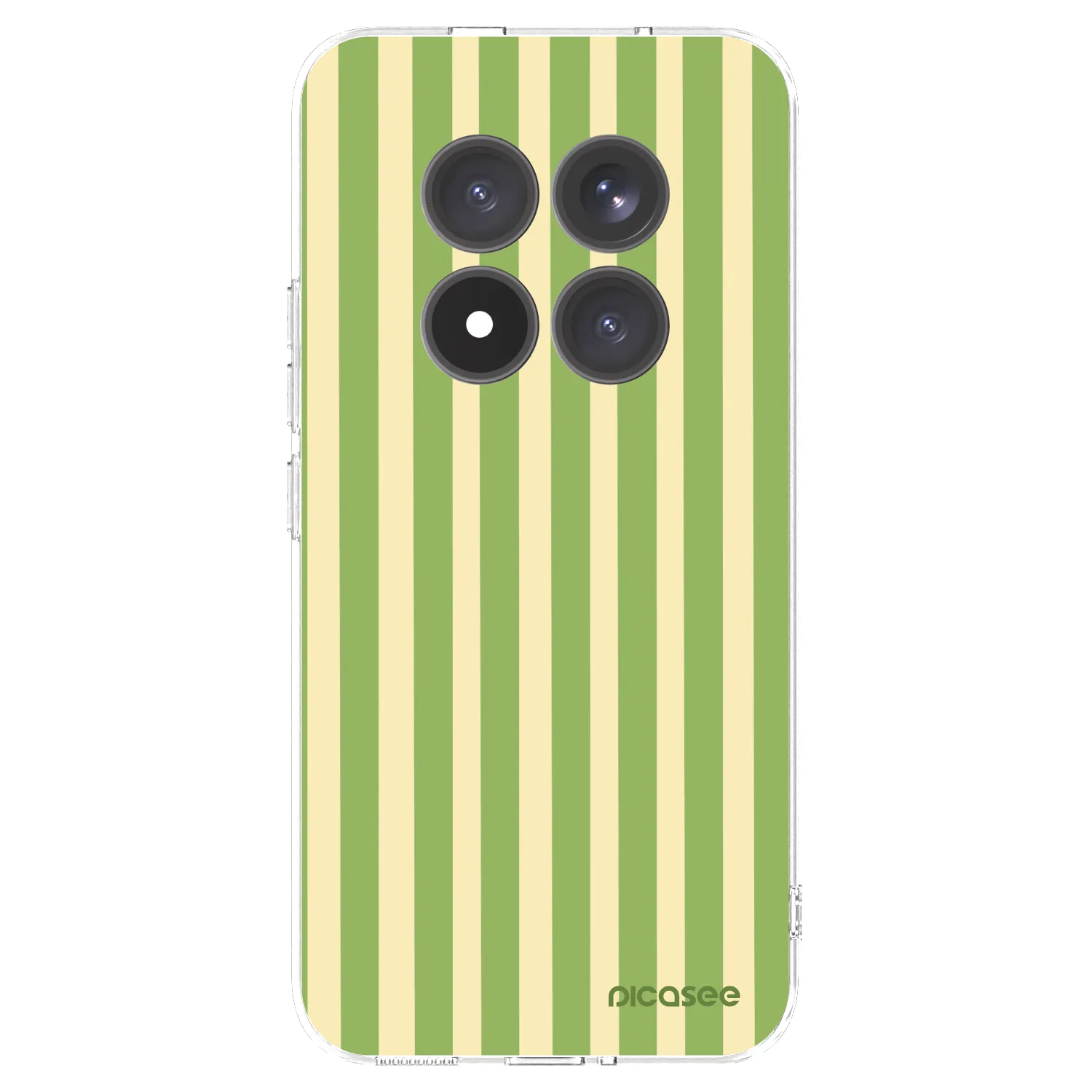 Picasee διαφανής θήκη σιλικόνης Xiaomi Redmi Note 15 Pro+ - Lines Matcha
