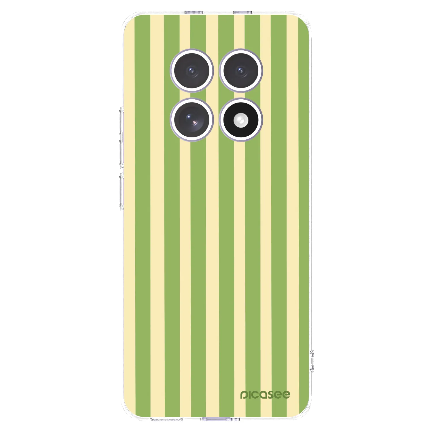 Picasee διαφανής θήκη σιλικόνης Xiaomi Redmi Note 15 4G - Lines Matcha