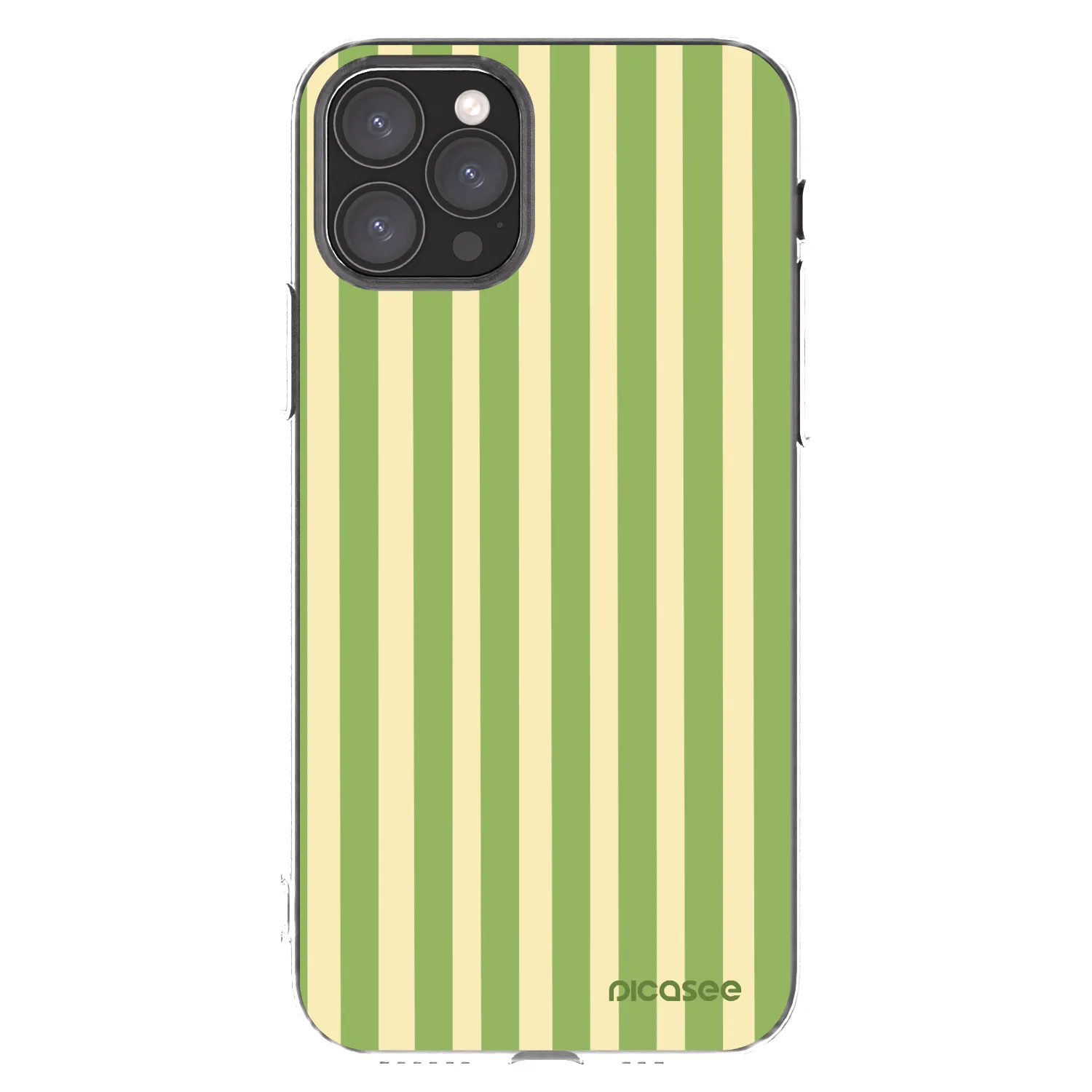 Picasee διαφανής θήκη σιλικόνης Apple iPhone 11 Pro - Lines Matcha