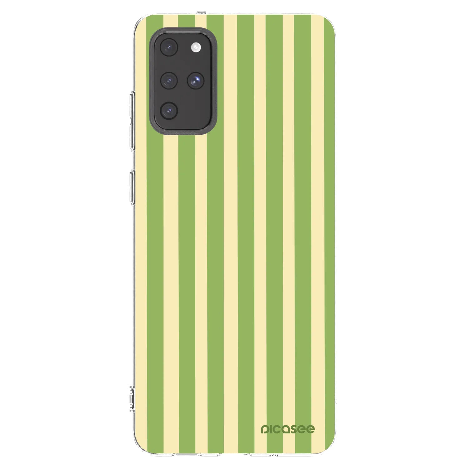 Picasee διαφανής θήκη σιλικόνης Samsung Galaxy S20+ G985F - Lines Matcha