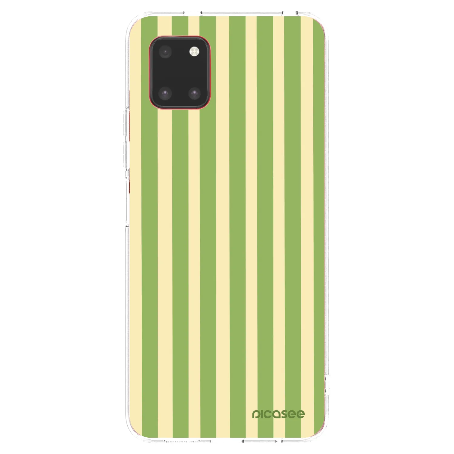 Picasee διαφανής θήκη σιλικόνης Samsung Galaxy Note 10 Lite N770F - Lines Matcha