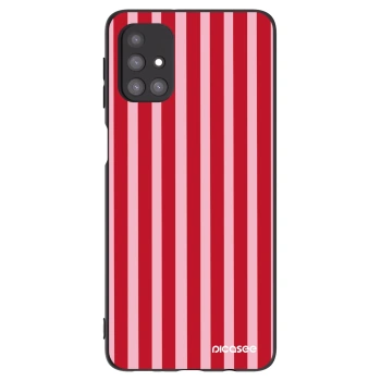Θήκη για Samsung Galaxy M31s - Lines red