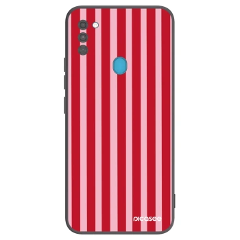 Θήκη για Samsung Galaxy M11 - Lines red