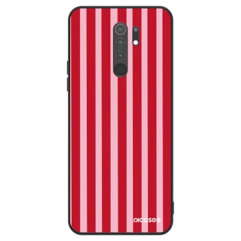 Θήκη για Xiaomi Redmi 9 - Lines red