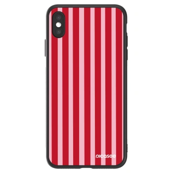Picasee ULTIMATE CASE για Apple iPhone XS Max - Lines red