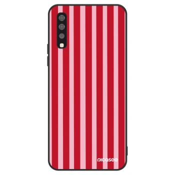 Θήκη για Samsung Galaxy A70 A705F - Lines red