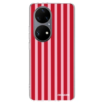 Θήκη για Huawei P50 - Lines red
