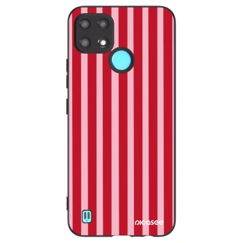 Θήκη για Realme C21 - Lines red