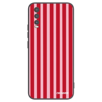 Θήκη για Vivo Y20s - Lines red