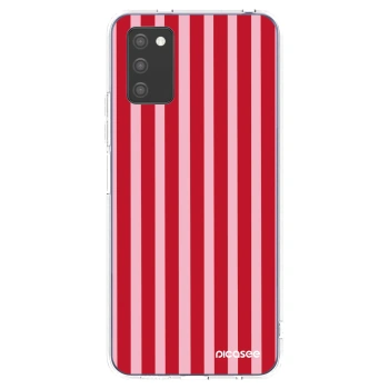 Θήκη για Samsung Galaxy A03s A037G - Lines red