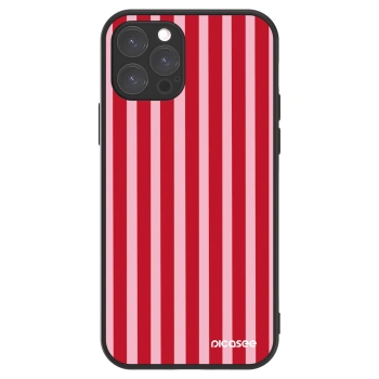 Picasee ULTIMATE CASE MagSafe pro Apple iPhone 12 Pro - Lines red