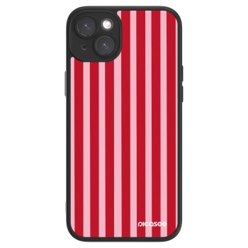 Picasee ULTIMATE CASE για Apple iPhone 15 Plus - Lines red