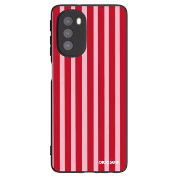 Θήκη για Motorola Moto G51 - Lines red