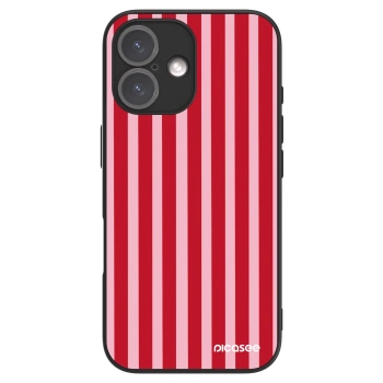 Picasee ULTIMATE CASE για Apple iPhone 16 - Lines red