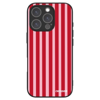 Picasee ULTIMATE CASE MagSafe pro Apple iPhone 16 Pro - Lines red