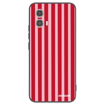 Θήκη για Motorola Moto G53 5G - Lines red