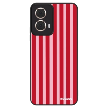 Θήκη για Motorola Moto G85 - Lines red