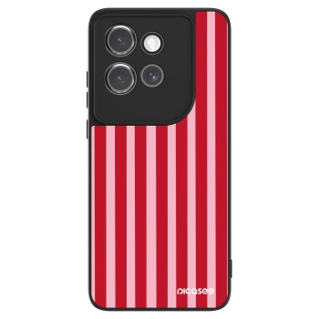 Θήκη για Motorola Edge 50 Neo - Lines red