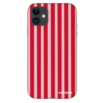 Θήκη για Apple iPhone 11 - Lines red
