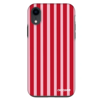 Θήκη για Apple iPhone XR - Lines red
