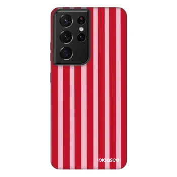 Θήκη για Samsung Galaxy S21 Ultra 5G G998B - Lines red