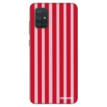 Θήκη για Samsung Galaxy A71 A715F - Lines red