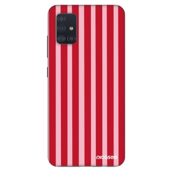 Θήκη για Samsung Galaxy A51 A515F - Lines red