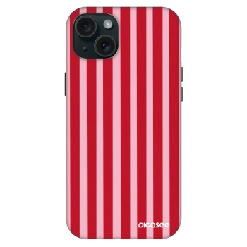 Θήκη για Apple iPhone 15 Plus - Lines red