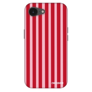 Θήκη για Apple iPhone 16e - Lines red