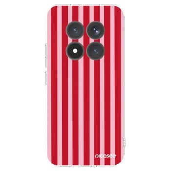 Picasee διαφανής θήκη σιλικόνης Xiaomi Redmi Note 15 Pro+ - Lines red