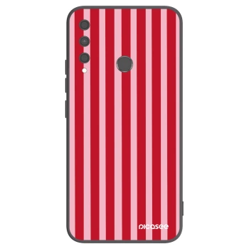 Θήκη για Huawei P40 Lite E - Lines red