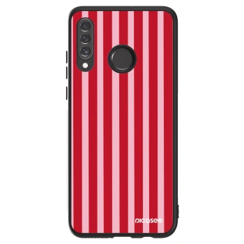 Picasee ULTIMATE CASE για Huawei P30 Lite - Lines red
